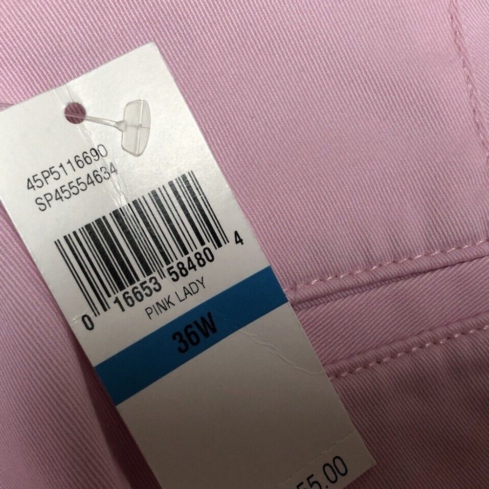 Izod Saltwater,Men Shores,Made in Bangladesh,size 36, pink,New garment,stretch.! - Picture 5 of 6